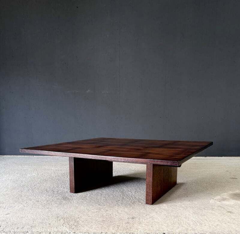 Design "Opium" Coffee Table In Bamboo By Axel Vervoordt, Belgium 1980's photo buy
