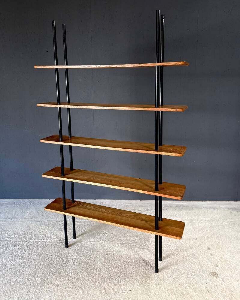 Mid Century Modern Dutch Design Staanderekken Van W. Lutjens, Nederland, Ca. Jaren 1960 photo furniture