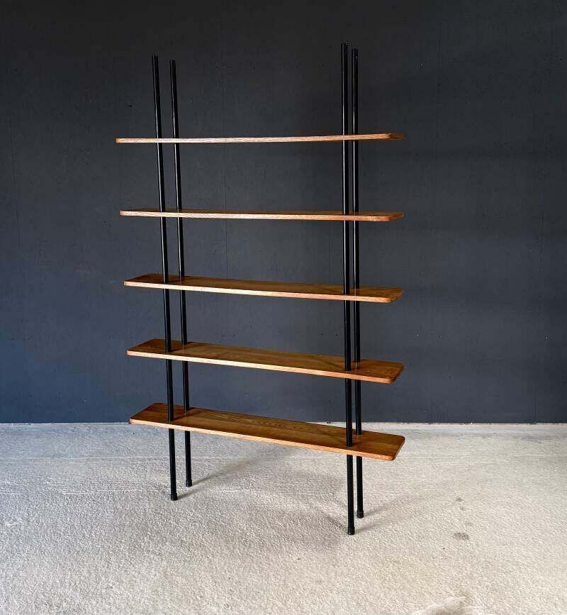 Mid Century Modern Dutch Design Staanderekken Van W. Lutjens, Nederland, Ca. Jaren 1960 photo vinterior