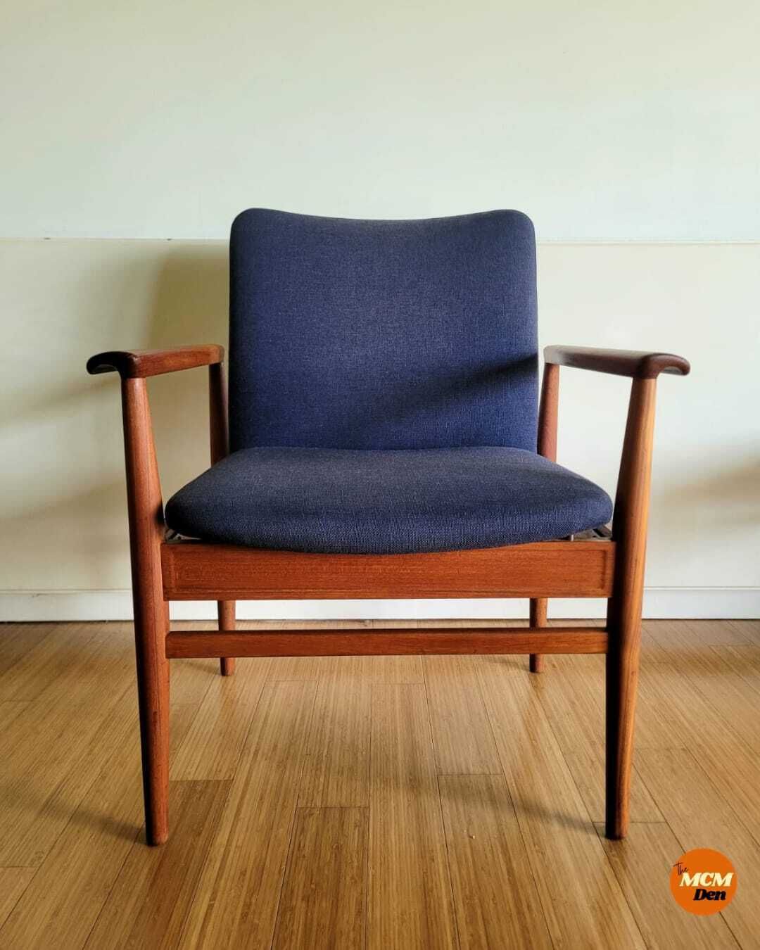 Genuine Finn Juhl 'Diplomat' Chair, Model 209 photo for sale
