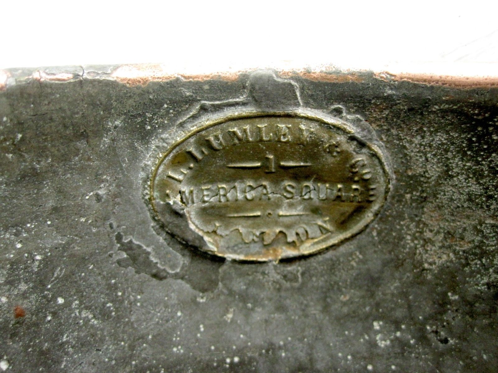 photo furniture L Lumley London Copper Brewery Funnel With Brass Tap