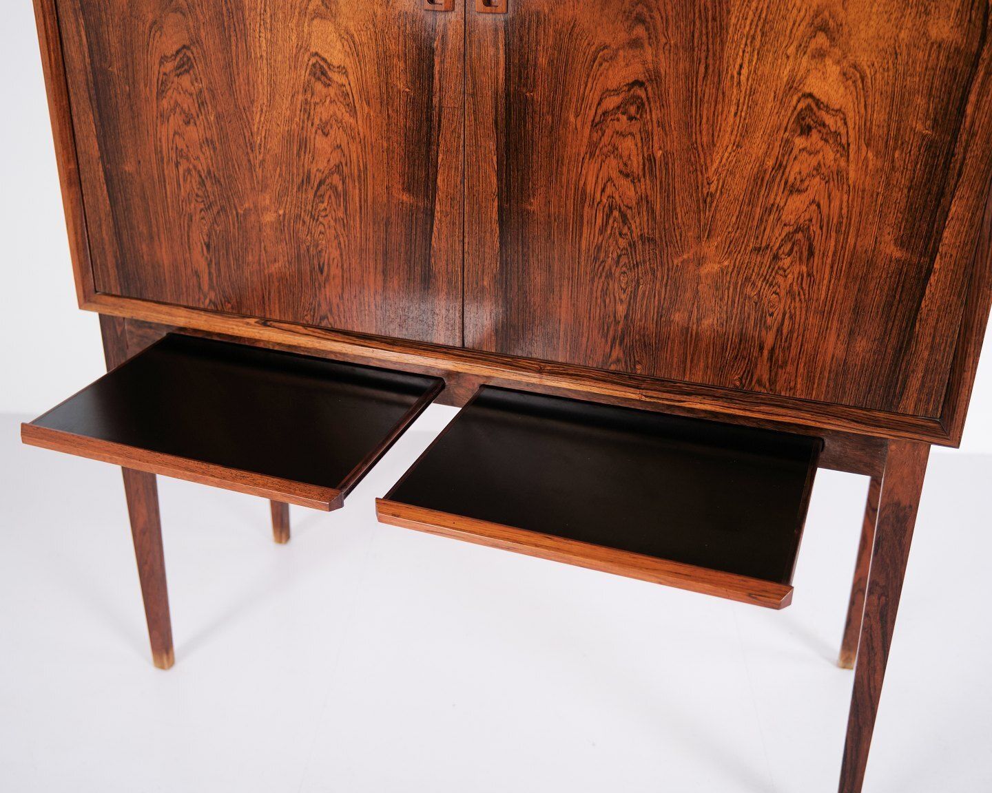 Johannes Sorth Cabinet In Rosewood For Bornholm Møbelfabrik, Danish Design 1960s photo vintage