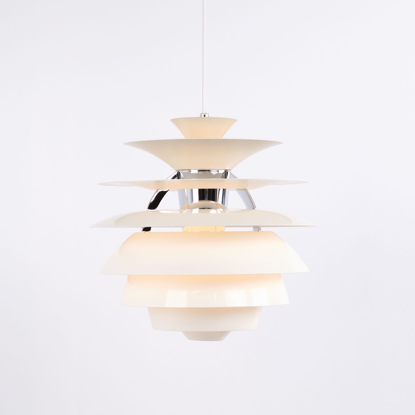 Poul Henningsen Pendant Model Ph Snowball, Louis Poulsen