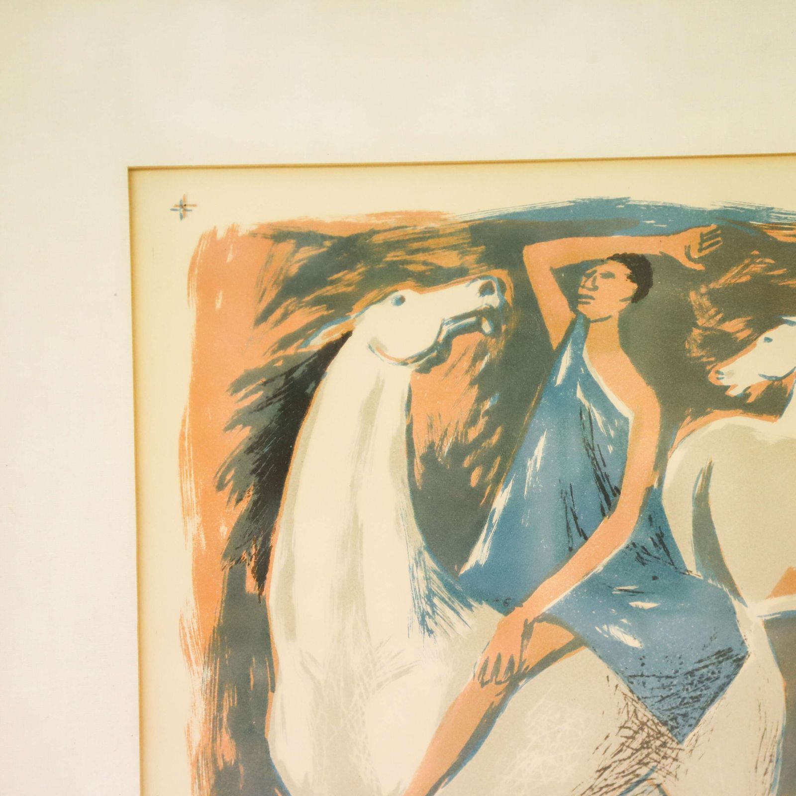 Eleanor Esmonde White Lithograph Limited Edition Signed 5 Of 9   1957 – Original Frame photo 450.0