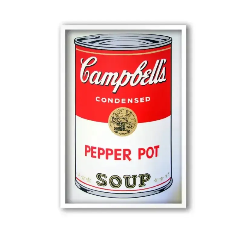 Sunday B. Morning (Andy Warhol), Campbells Pepper Pot Soup photo for sale