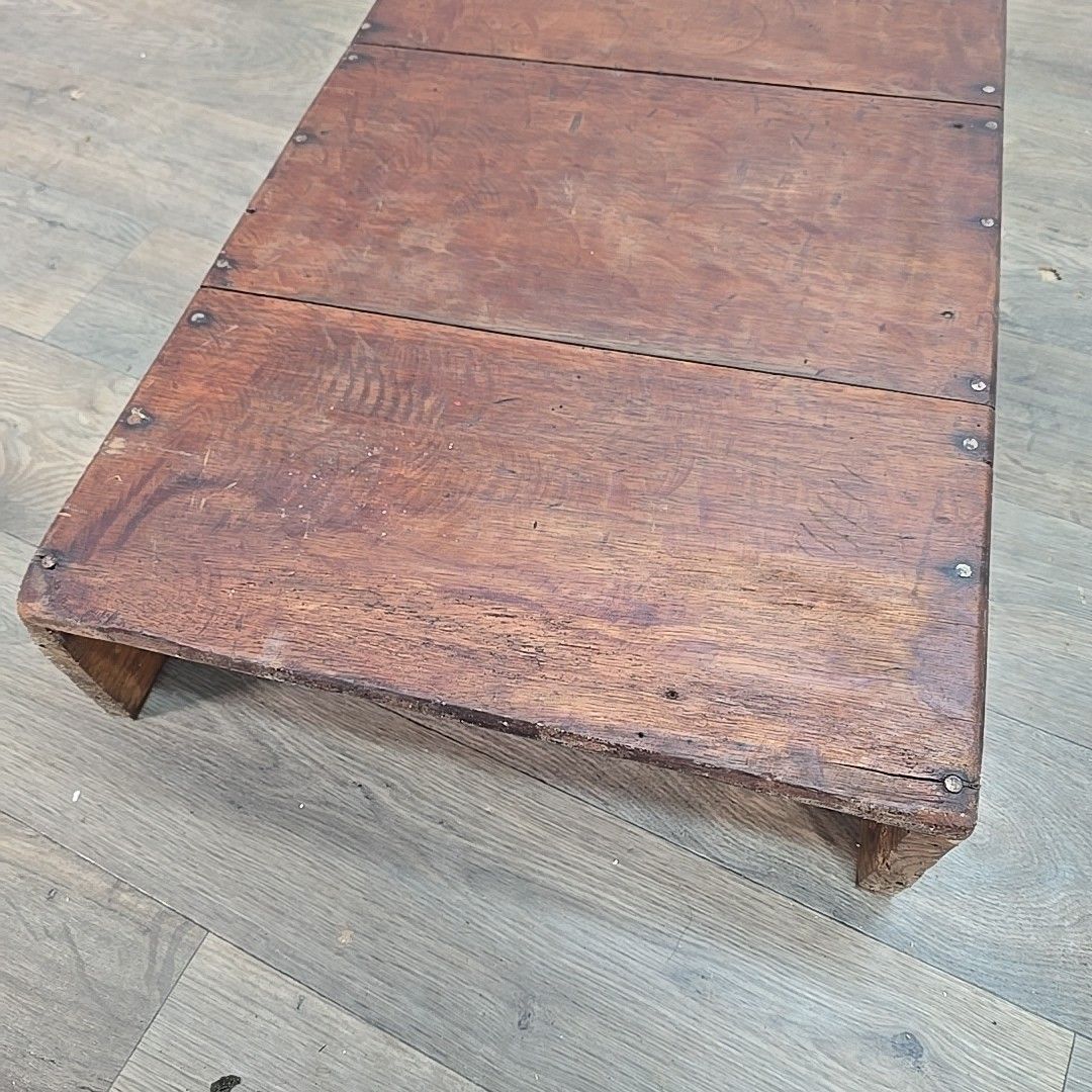 photo furniture Antique Wooden Sledge Sleigh Rustic Decorative Garden Display Wall Shelf Vintage