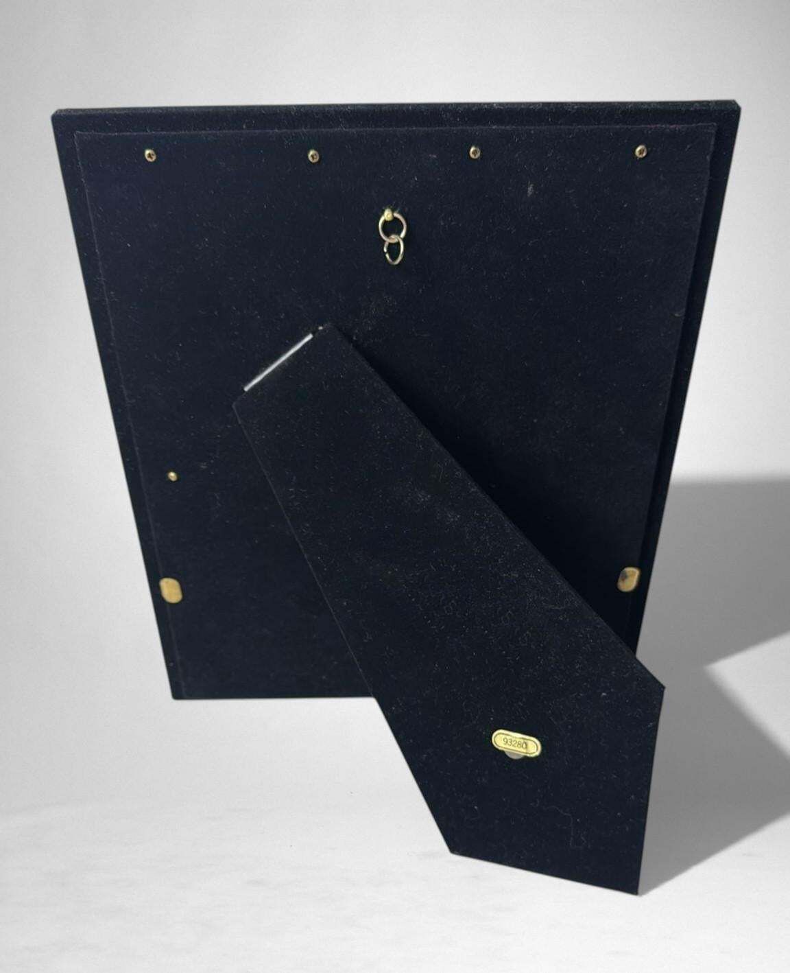 photo vinterior Romeo Rega Style Italian Brass And Steel Picture Frame