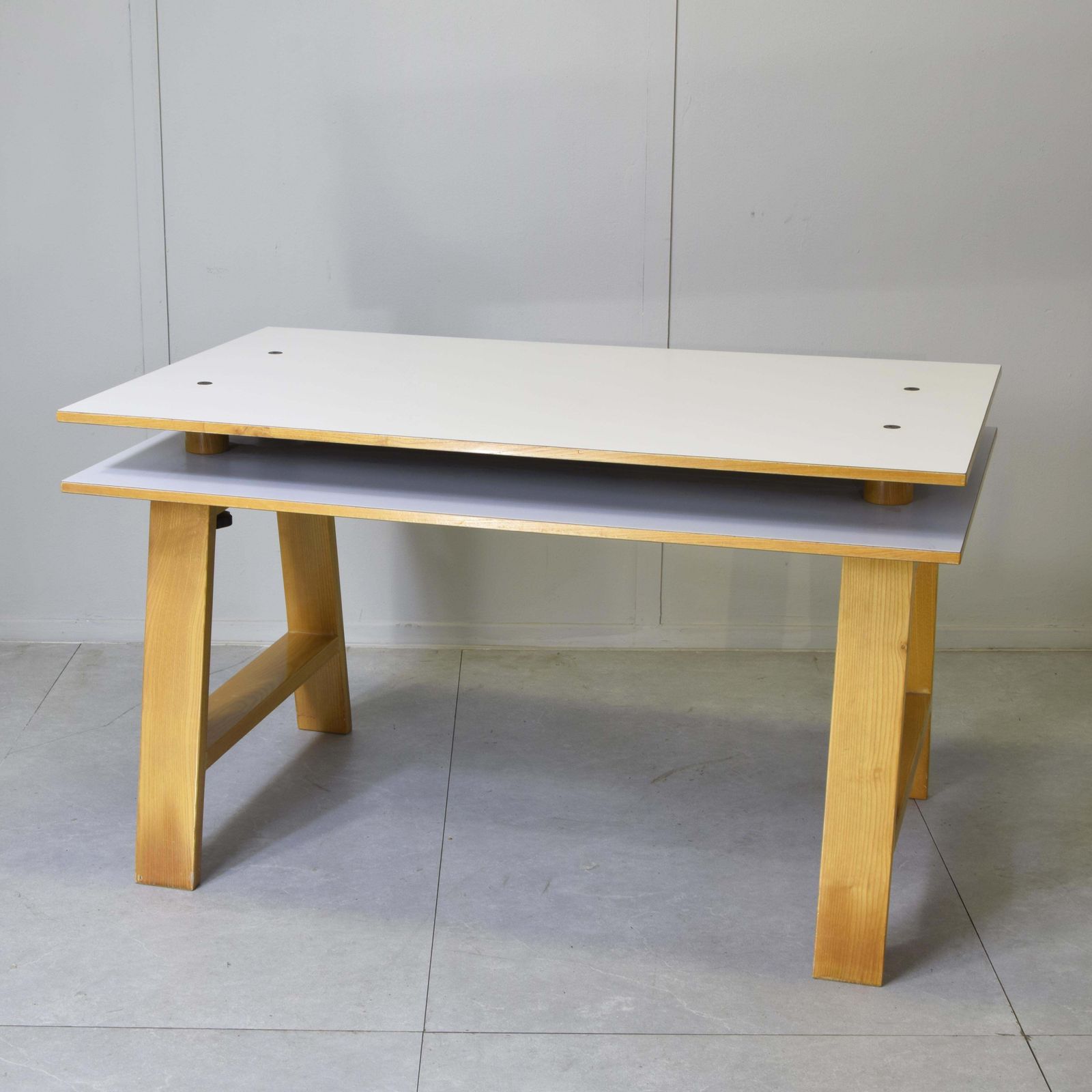Minimalist Desk, Italian Made In The 1980s photo Furniture