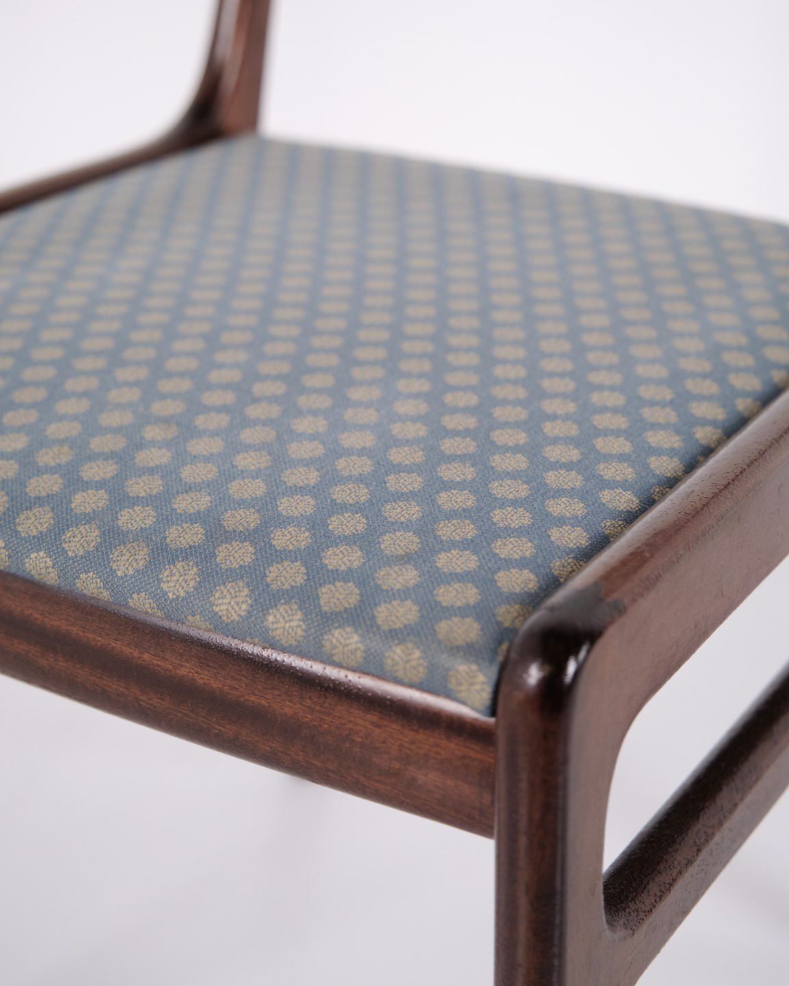 Ole Wanscher Rungstedlund Dining Chairs By Poul Jeppesen, Set Of 6, Danish Design 1950s photo vinterior