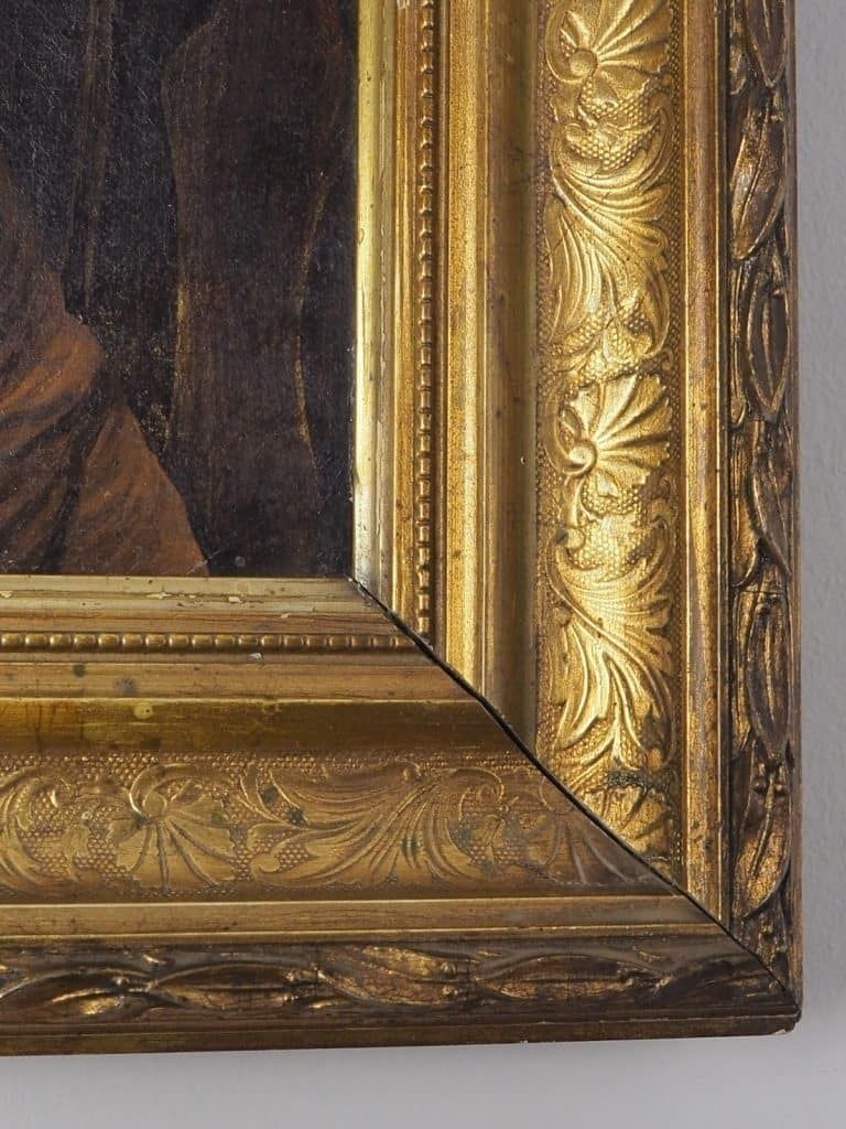 photo furniture 19th Century Oil Painting “Taste Of Freedom” – Unsigned