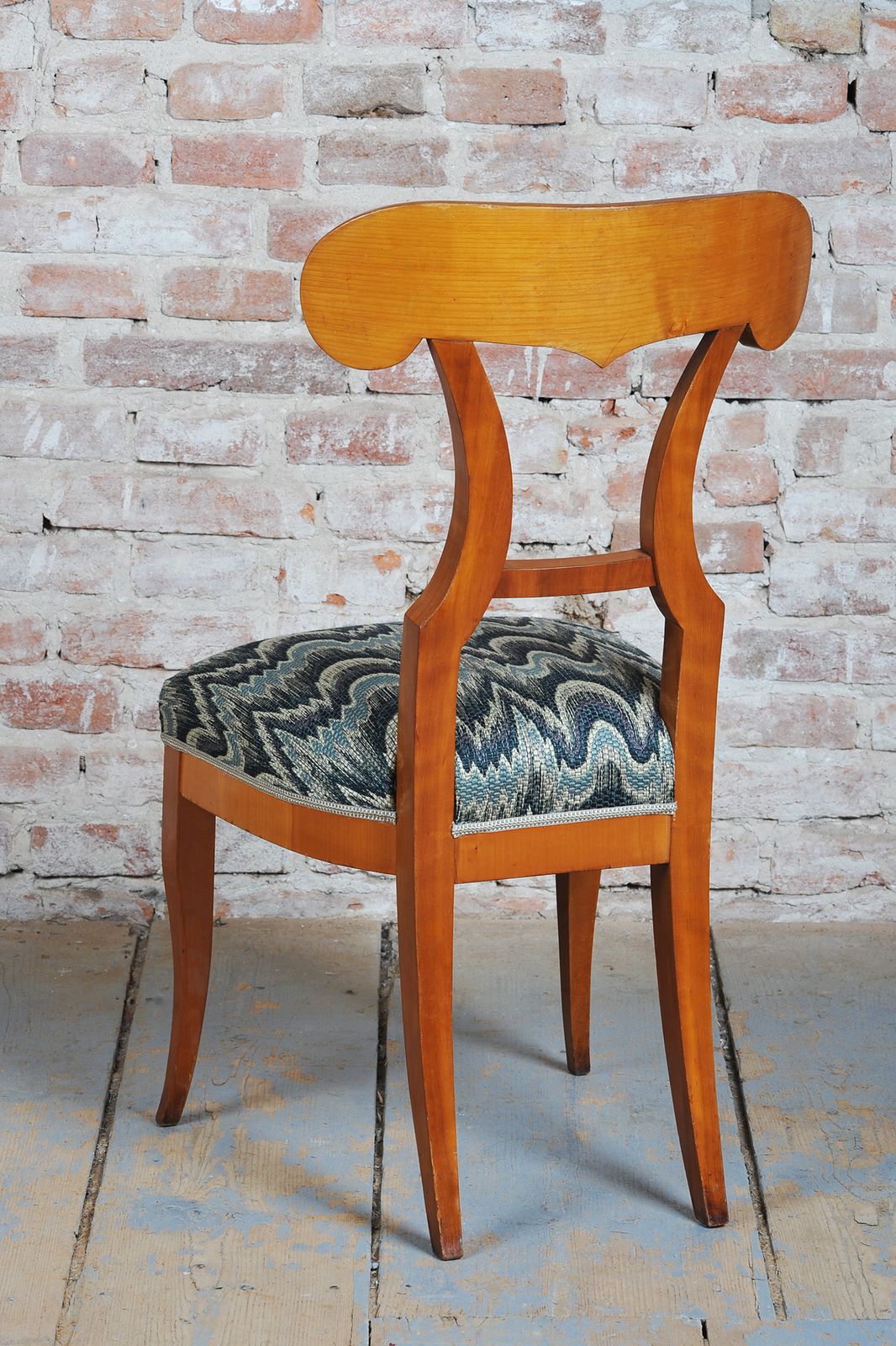 photo furniture Set Of Four Restored Biedermeier Cherry Wood, Revived Polish, Austria, 1820s