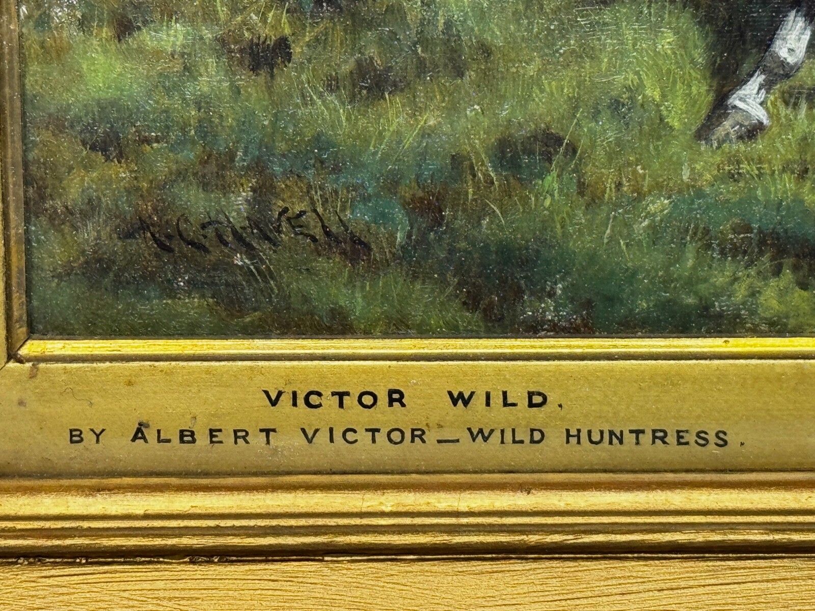 Oil Painting Victor Wild Winner At Kempton Park June 1897 Mornington Cannon Up photo 25000.0