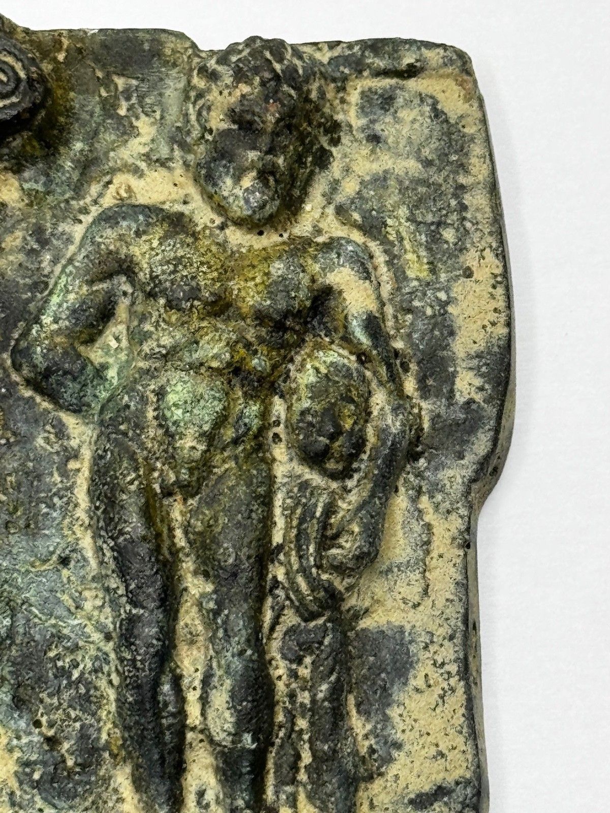 4500.0 🏛️ Historic Classical Mythology Roman Bronze Plaque Mount Hercules (Heracles) photo
