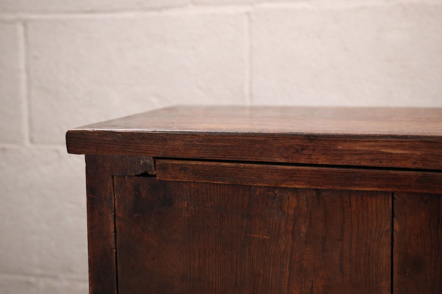 785.0 Pair Of Victorian Pine Pedestal Drawers (Ex Desk), C.1870 photo