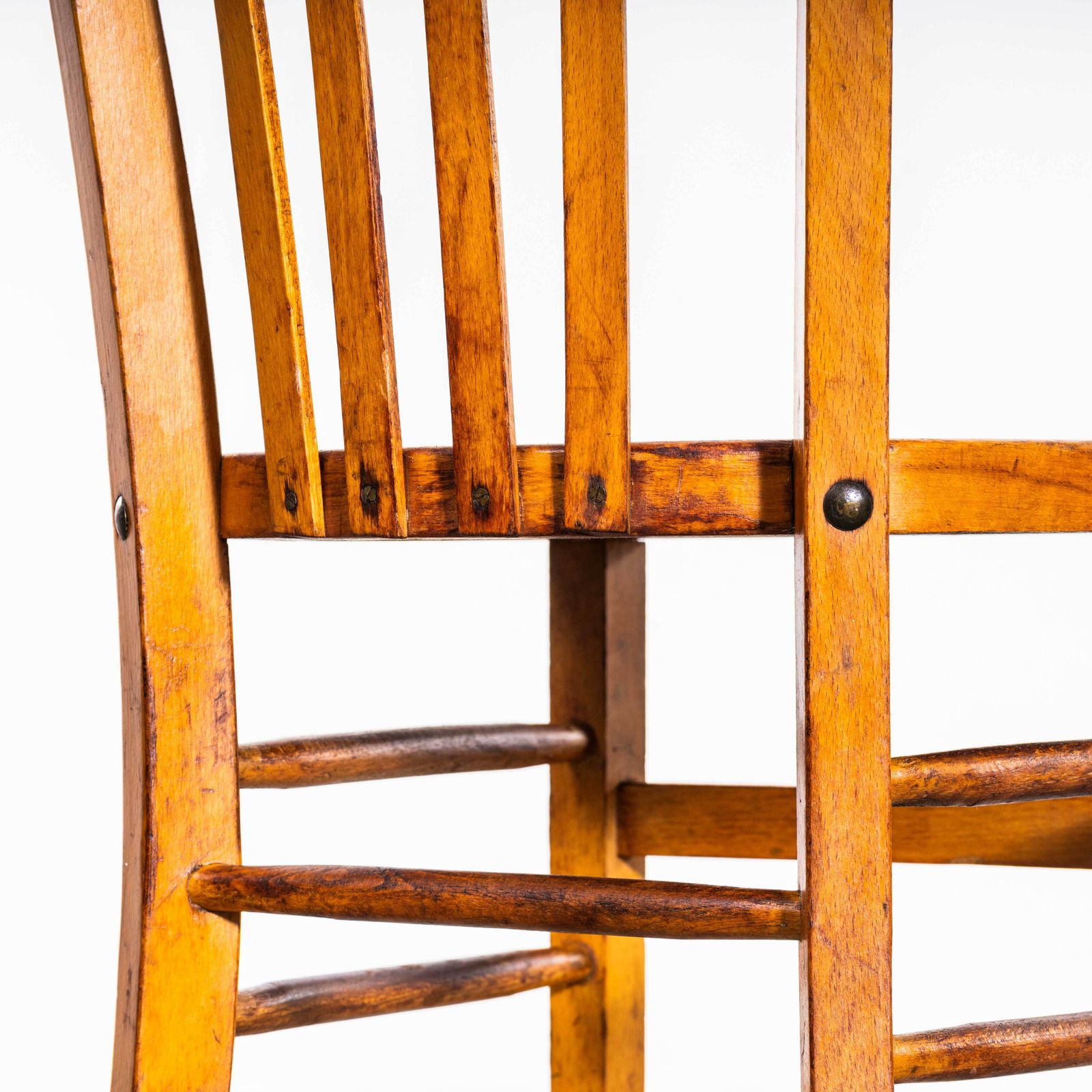 photo for sale 1950's Warm Blonde Luterma Farmhouse Dining Chairs