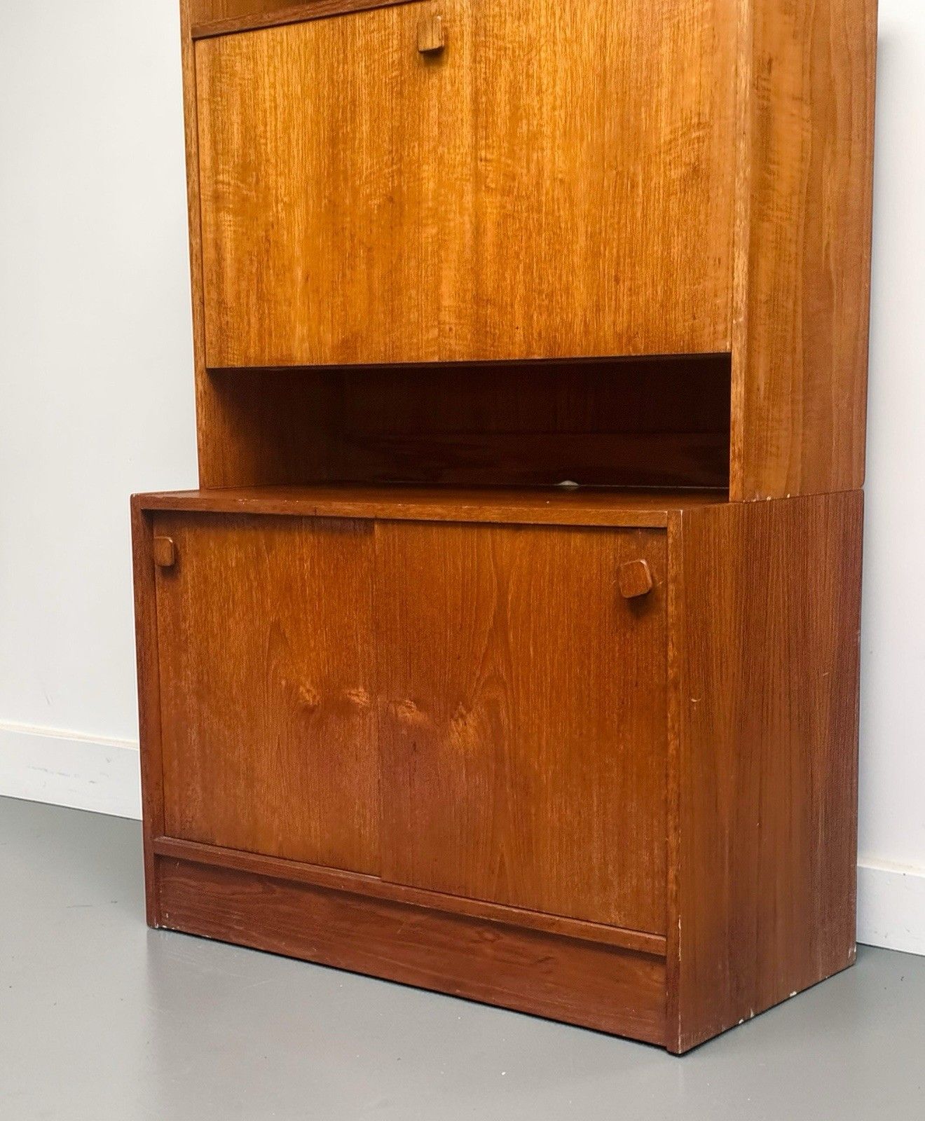 Danish Bramin Mobler Teak Bookcase Secretary Bookcase Mid Century Retro C1960s photo 345.0