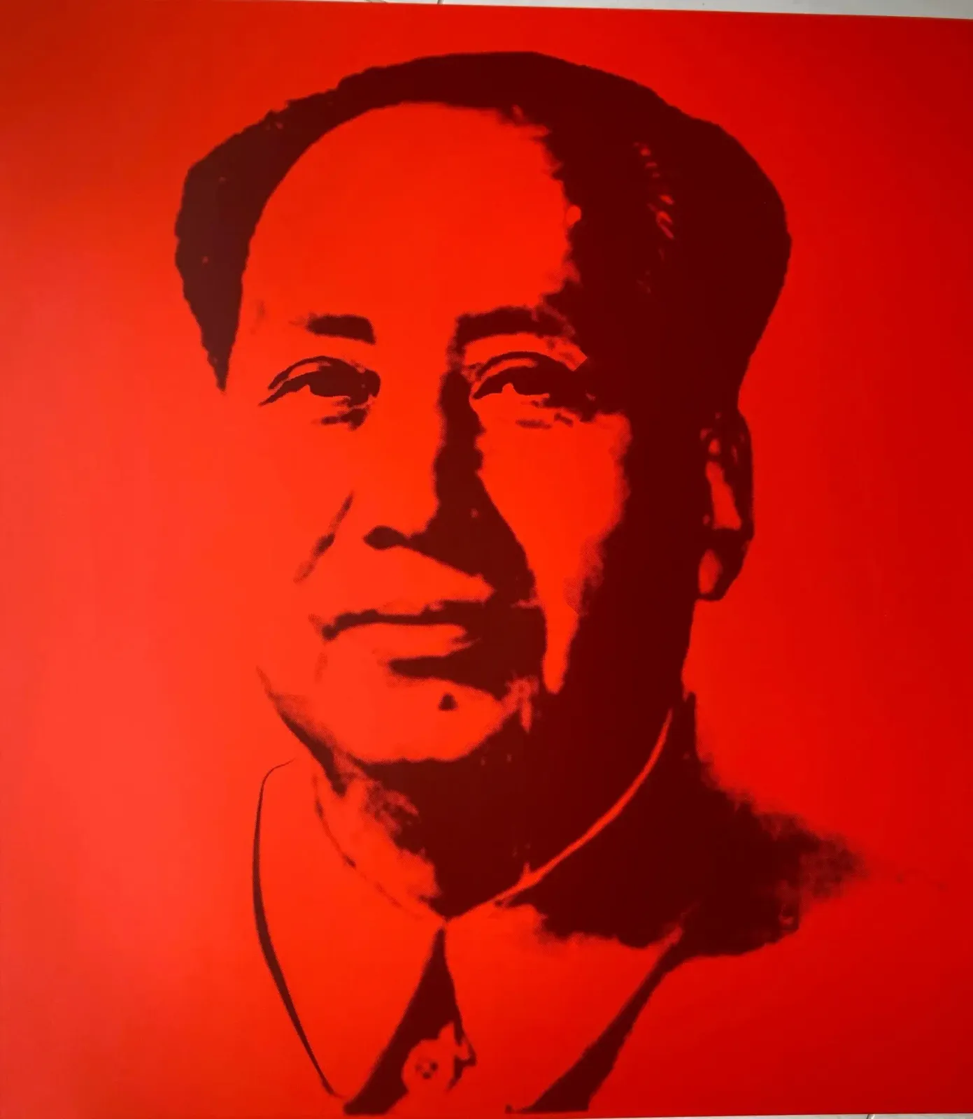 Sunday B. Morning (Andy Warhol) Mao Red