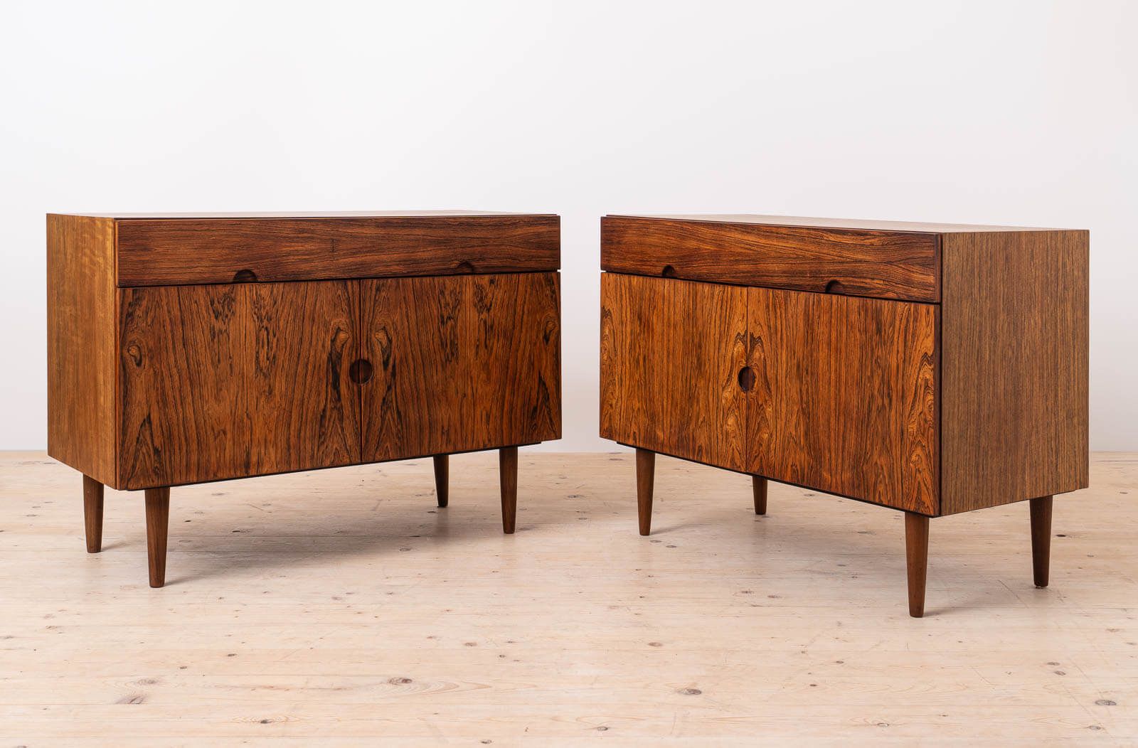 Pair Of Mid Century Modern Cabinets By H. W. Klein For Bramin, Denmark, 1960s photo furniture
