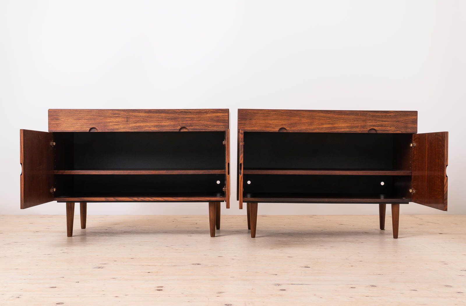 Pair Of Mid Century Modern Cabinets By H. W. Klein For Bramin, Denmark, 1960s photo Furniture