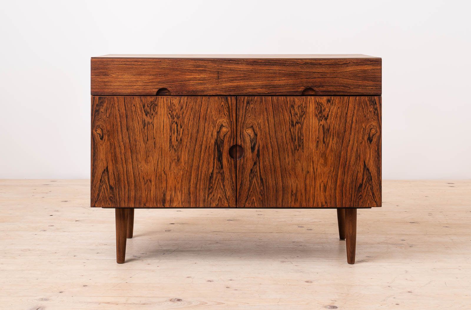 Pair Of Mid Century Modern Cabinets By H. W. Klein For Bramin, Denmark, 1960s photo vinterior