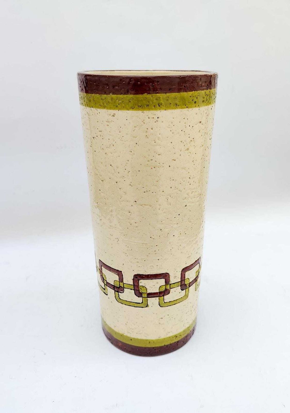Rare Rosenthal Netter Ceramic Vase For Bitossi Chains Home Decor Midcentury Modern Alvino Bagni