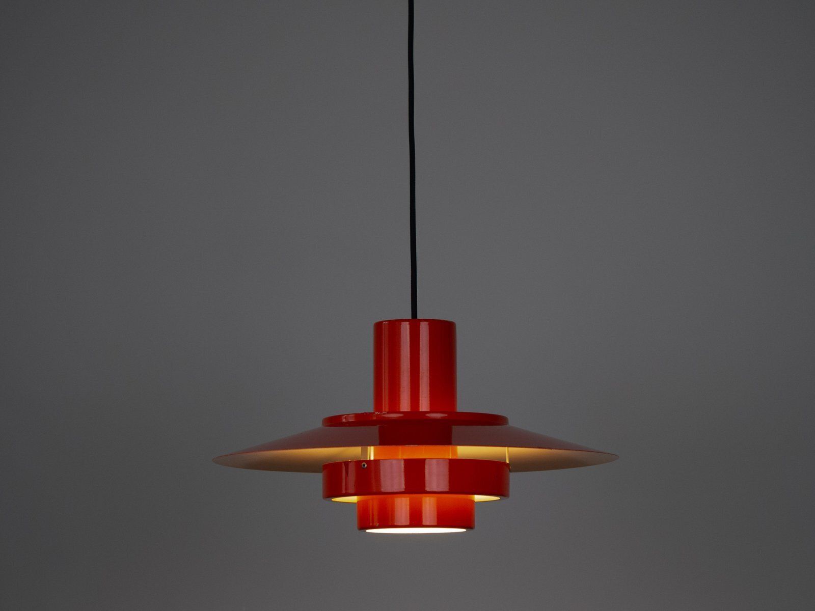 Vintage Danish Falcon Lamp By Andreas Hansen For Fog And Morup, 1969