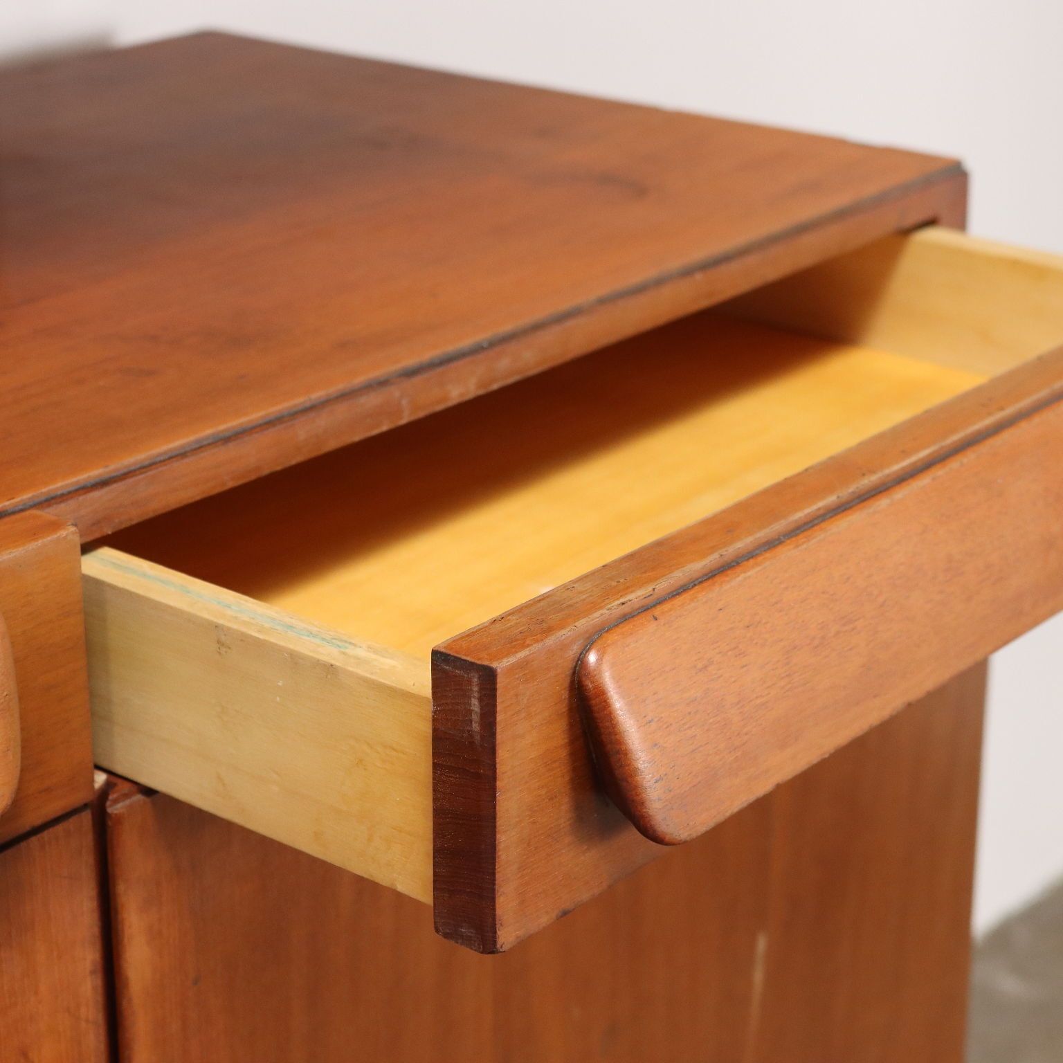 Vintage Wall Units Teak Mahogany Drawers Italy 1960s photo vinterior