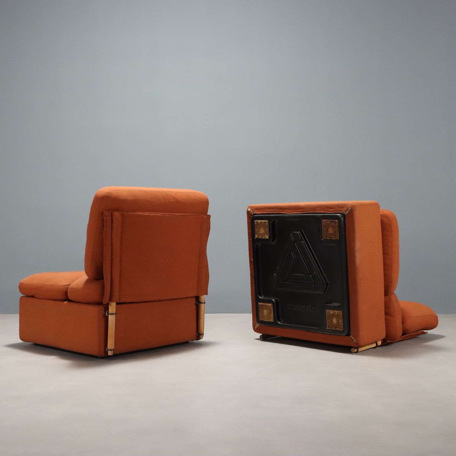 photo vinterior Zanotta Armchairs Design De Pas D'urbino Lomazzi Vintage 1980s