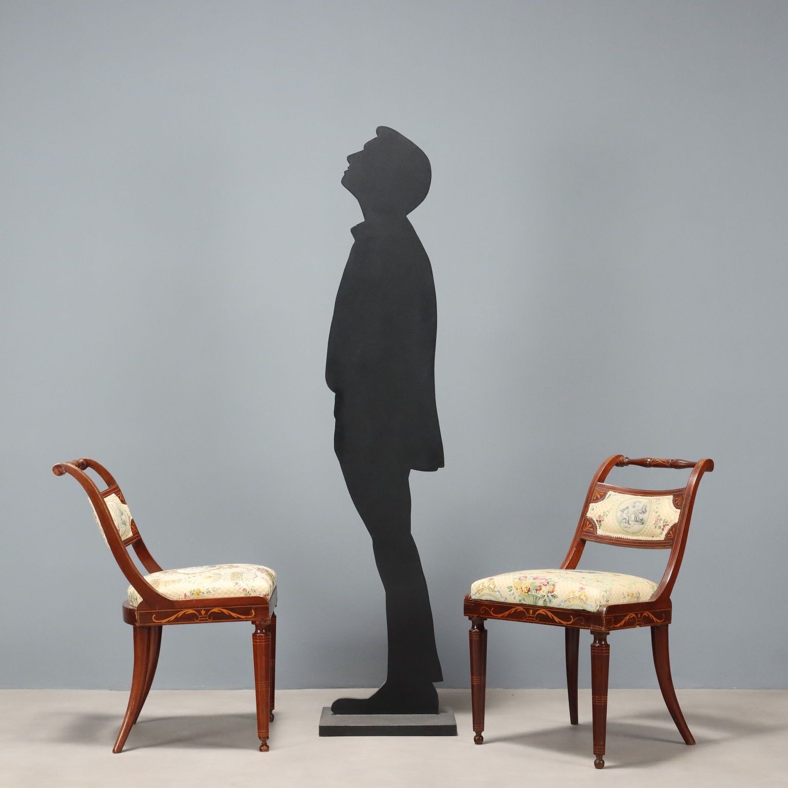 Victorian Chairs Mahogany Fabric United Kingdom XIX Century photo for sale