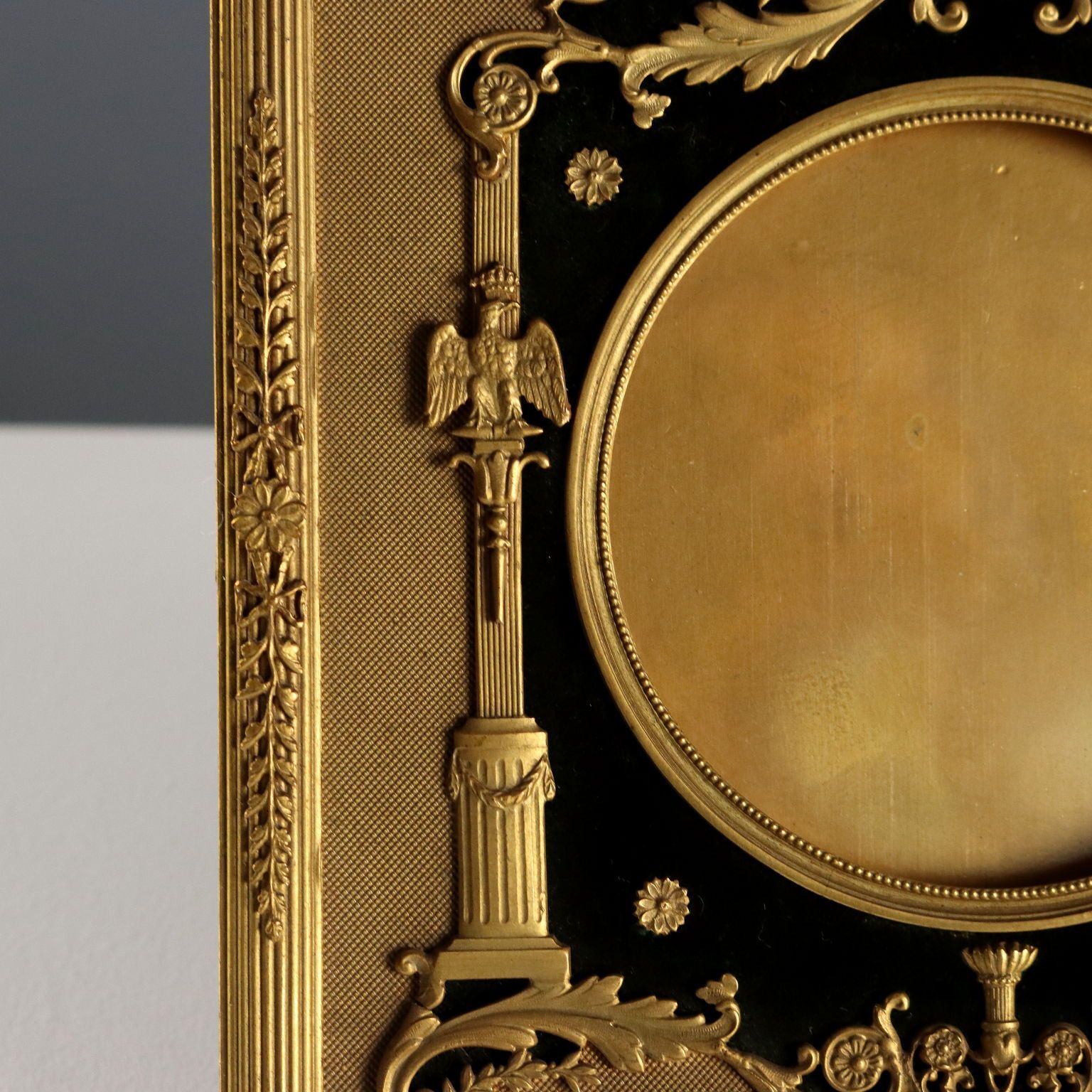 Antique Photo Frame Bronze Napoleon III Italy XIX Century photo 560.0
