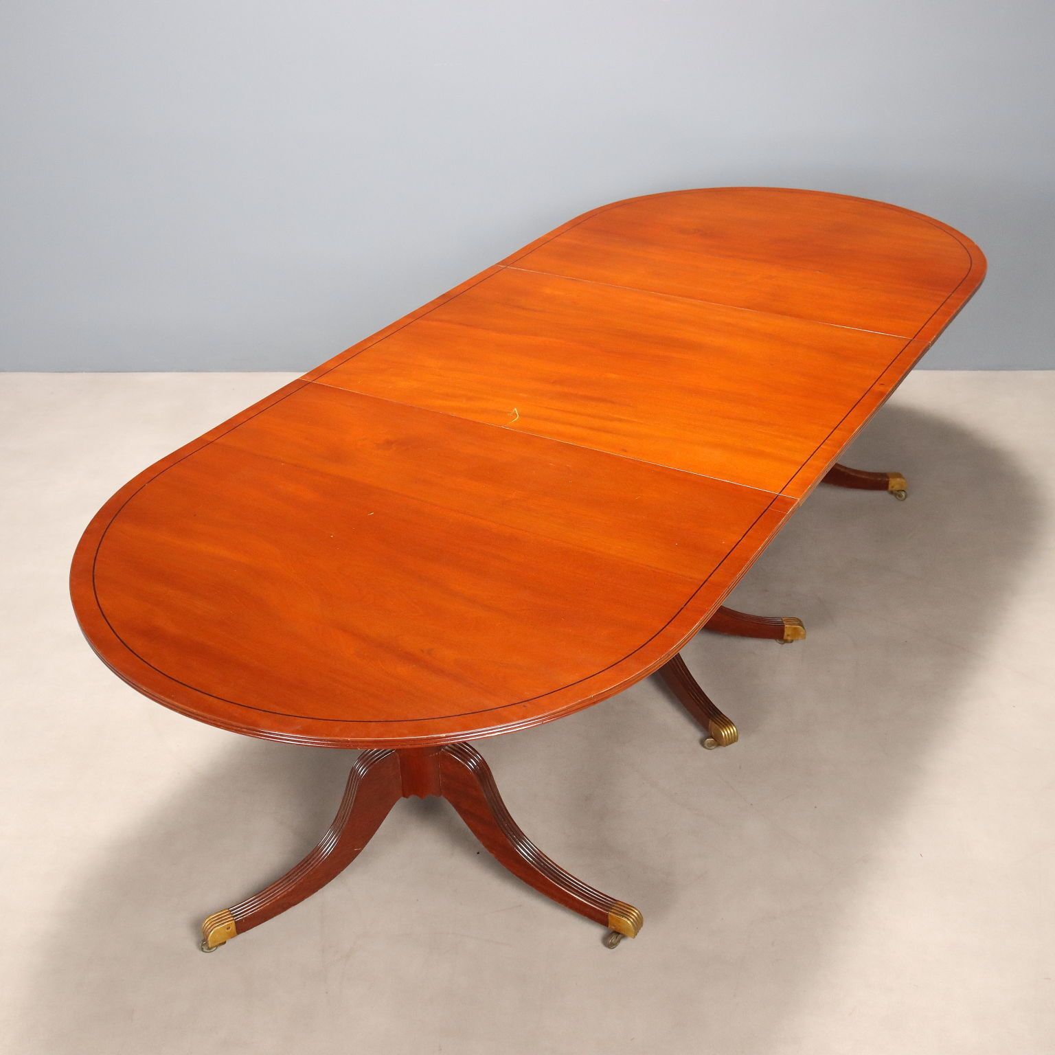 Antique Table Mahogany 3 Sections United Kingdom XIX Century photo Furniture