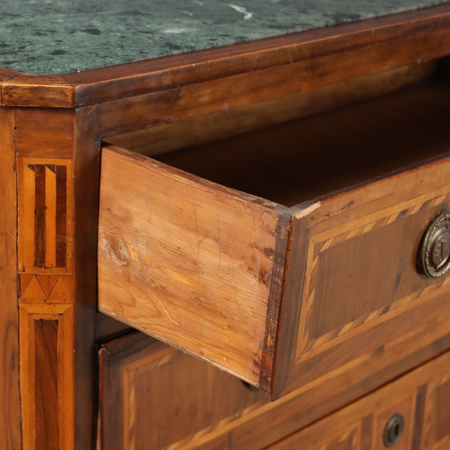 Chest Of Drawers Neoclassical Maple 3 Drawers XIX Century photo Furniture