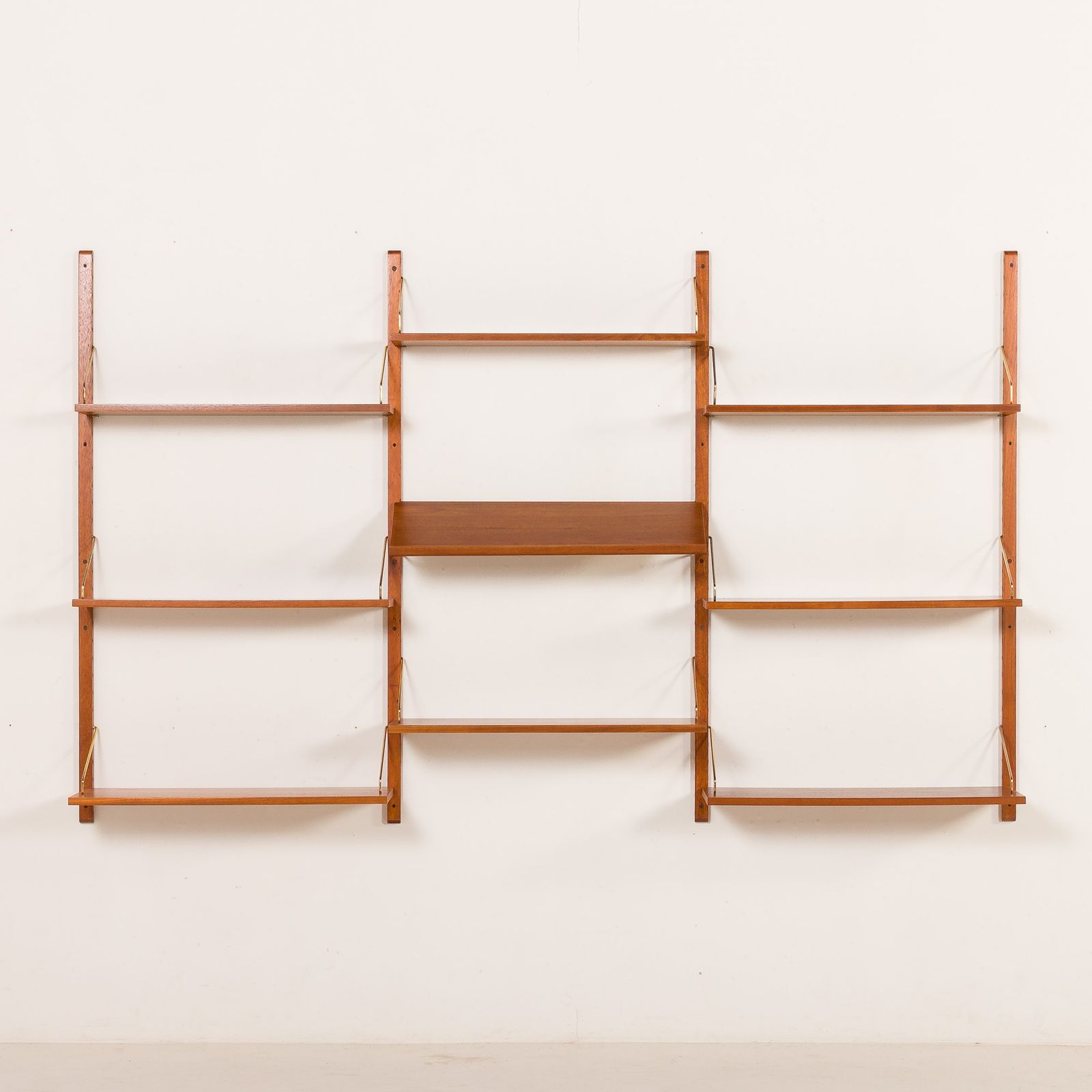 Poul Cadovius Royal Shelving Unit In Teak, 1960s photo furniture