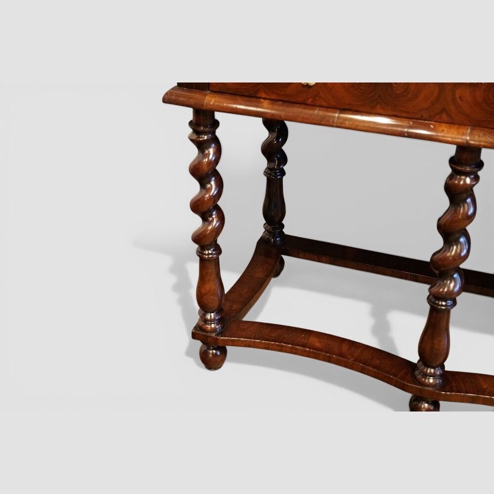 William & Mary Oyster Walnut Escritoire Circa 1680 photo furniture