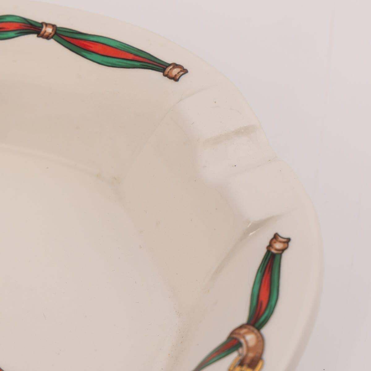photo furniture Vintage 20th Century Italian Ceramic Ashtray By Gucci C.1980
