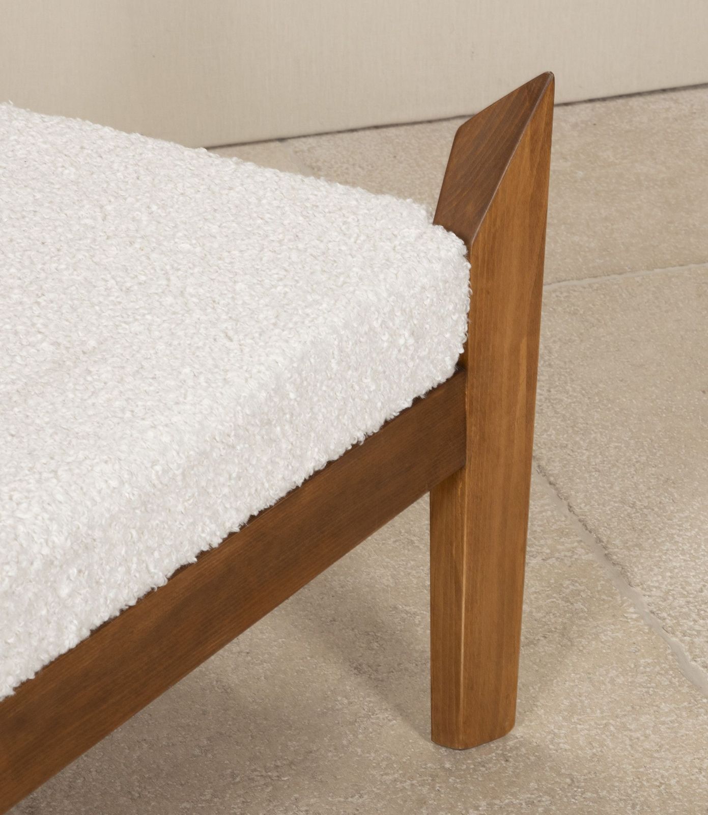 Contemporary Italian Mid Century Style Bench photo Furniture