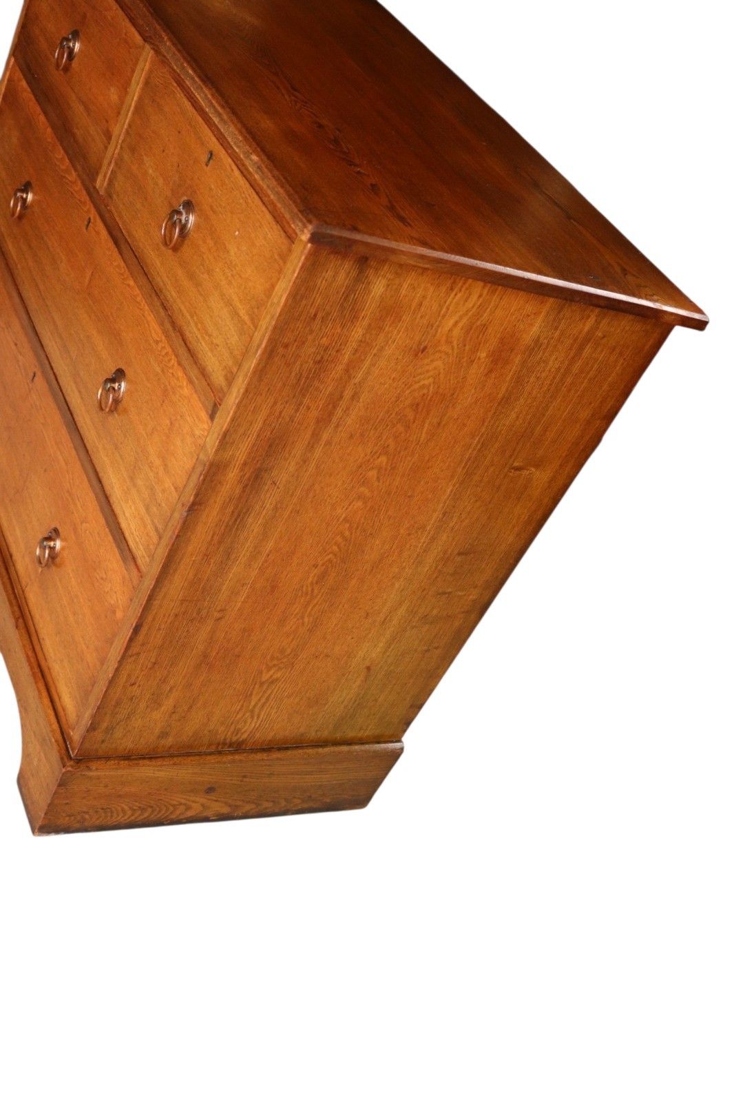 Antique 19th Century Oak Chest Of Drawers Two Over Two Drawer photo 345.0