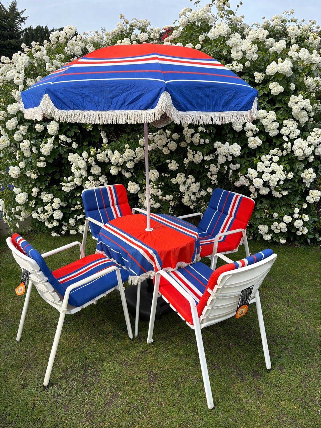 A Vintage Set Of Garden Furniture
