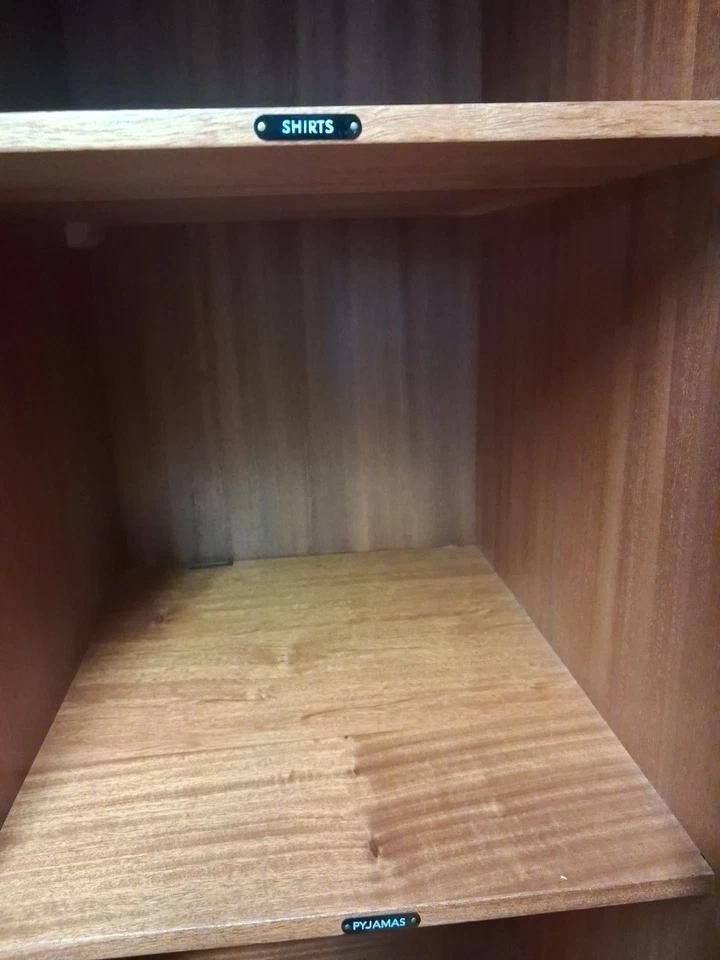 photo for sale Mid Century Gentlemans Wardrobe Butilux Made By L Marcus Ltd