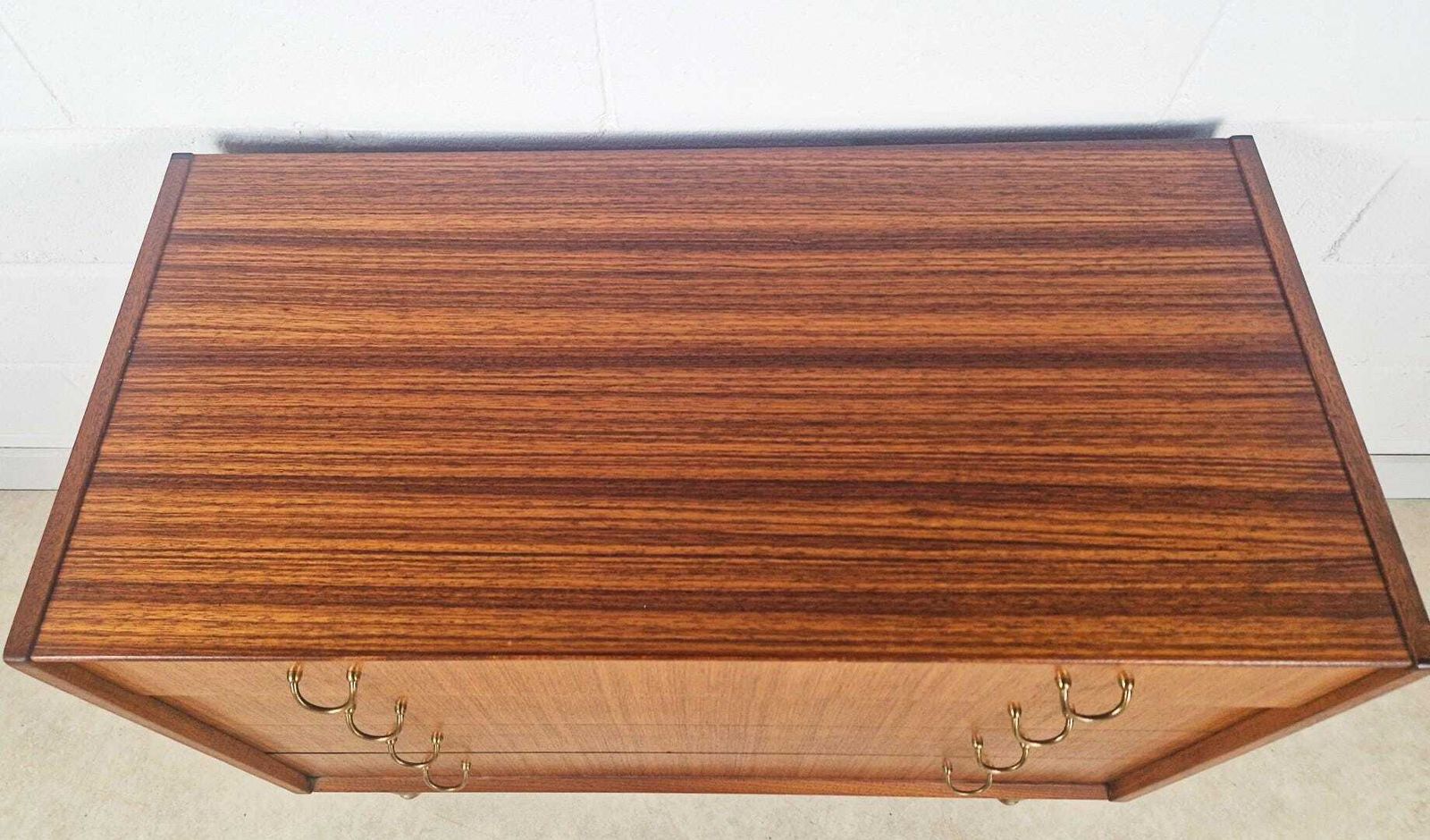 G Plan Liberanza Tola & Black Gold Label Vintage Mid Century Danish Design Chest Of Drawers Pg102 photo vinterior