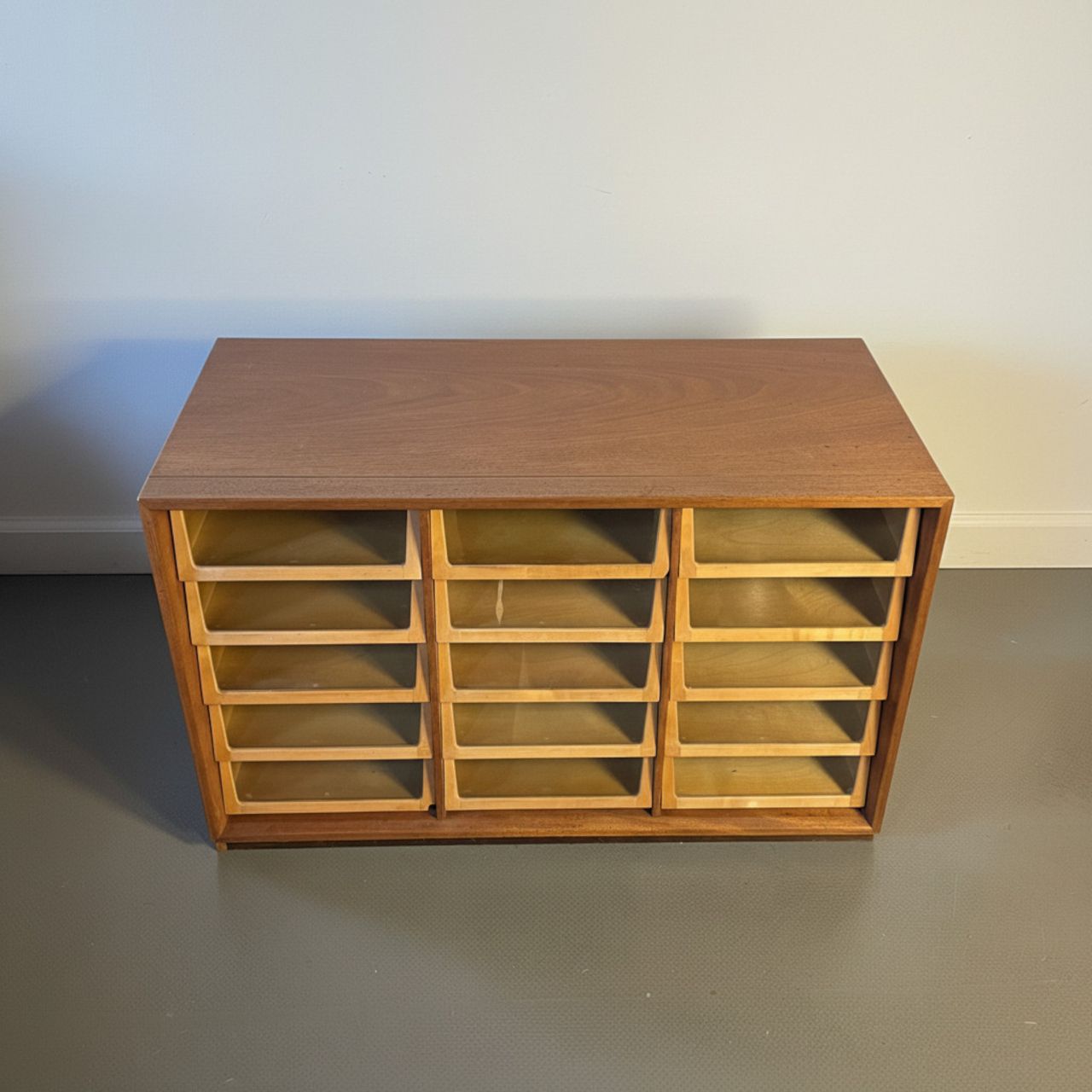 Midcentury 15 Drawer Haberdashery photo for sale
