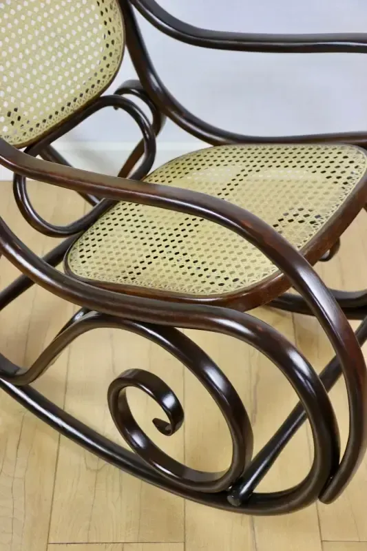 photo for sale Rocking Chair, Original Brown, 1970s   Very Good Condition