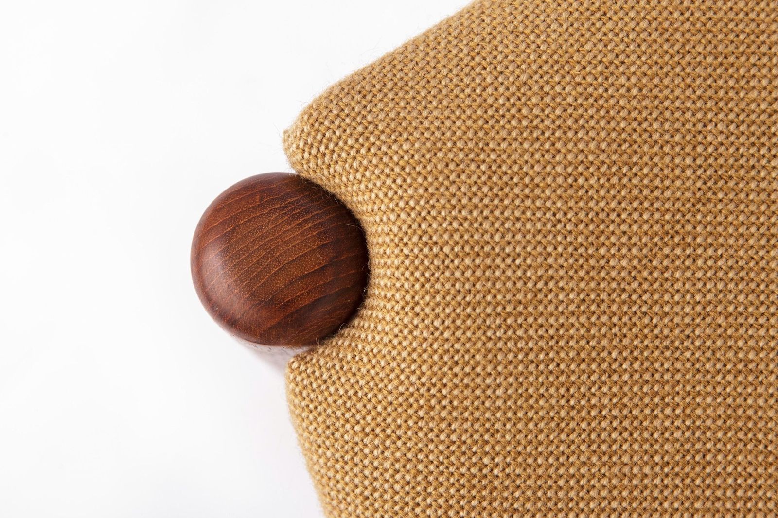 Set Of 4 Danish Teak Dining Chairs 1960s, Mid Century Vintage Chairs, Beige Upholstered Seats photo Furniture