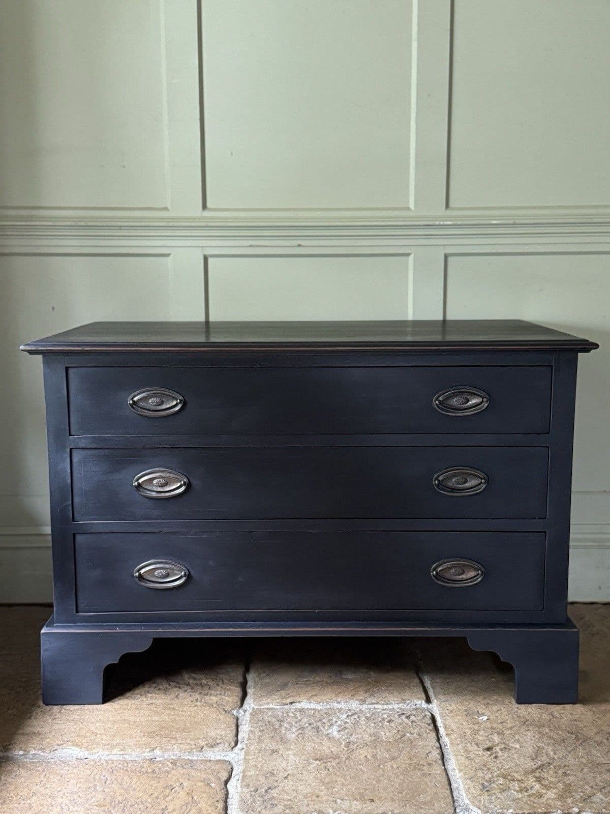 Painted Reproduction Georgian Style Chest Of Drawers photo Furniture