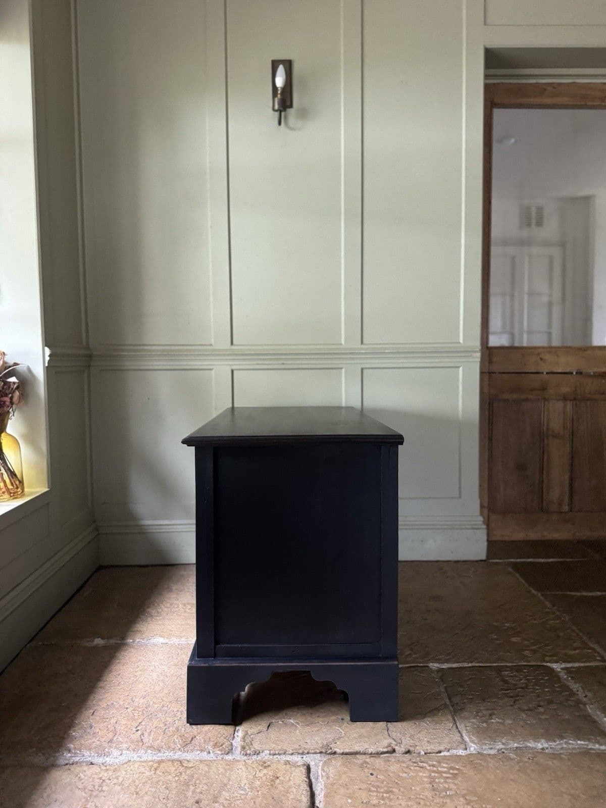 photo for sale Painted Reproduction Georgian Style Chest Of Drawers