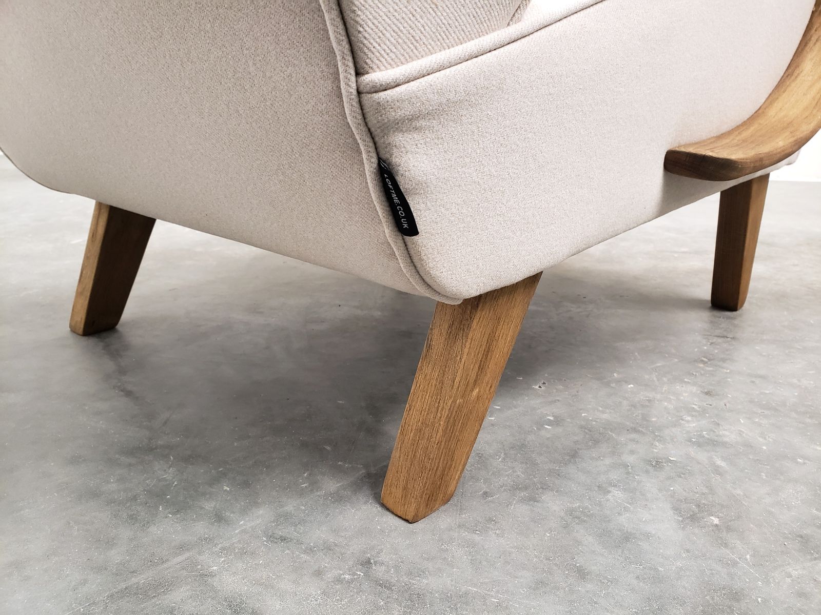 1930 Jindrich Halabala Bentwood Armchair In Beige photo for sale