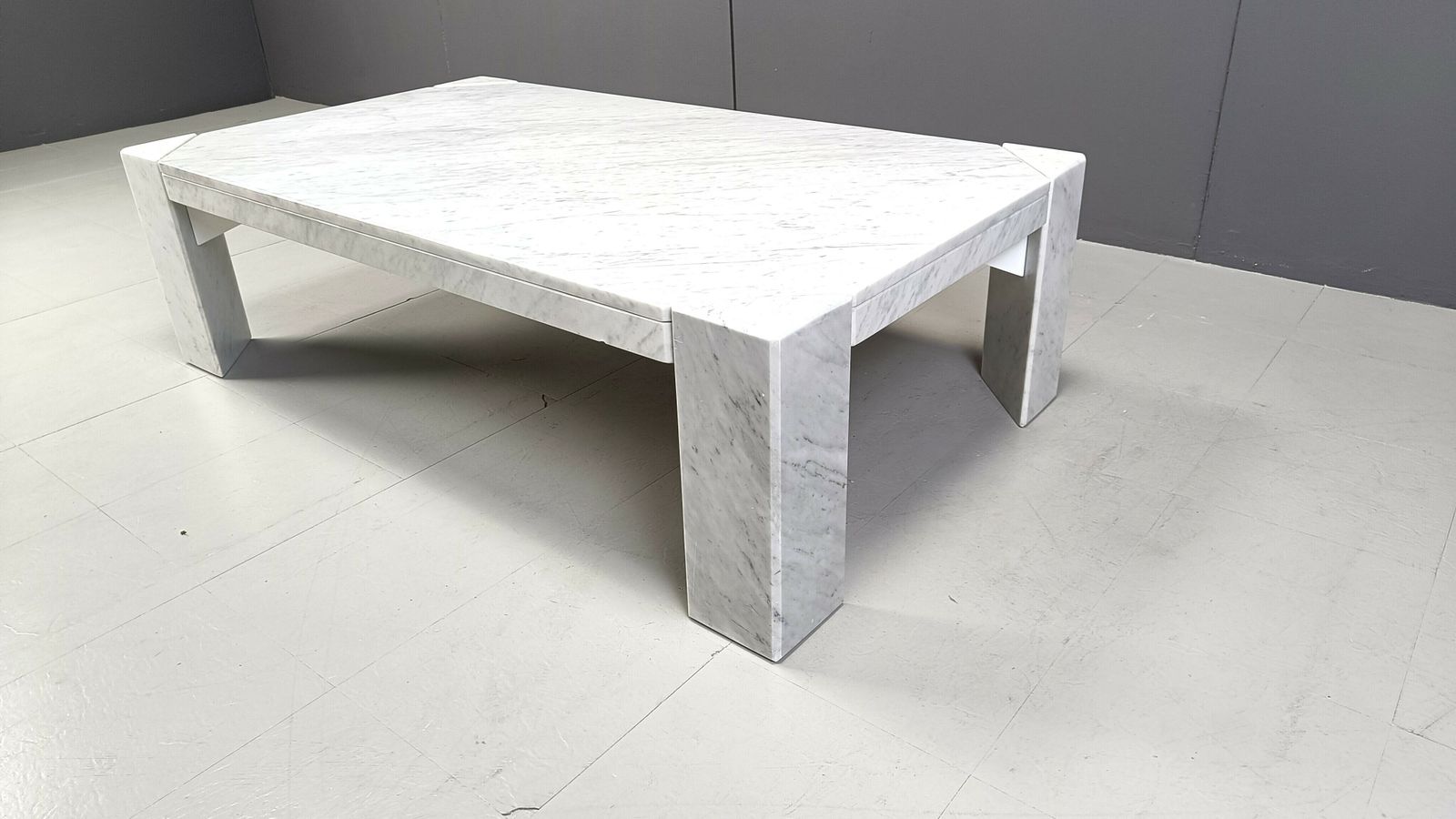 Vintage Italian Marble Coffee Table, 1970s photo furniture