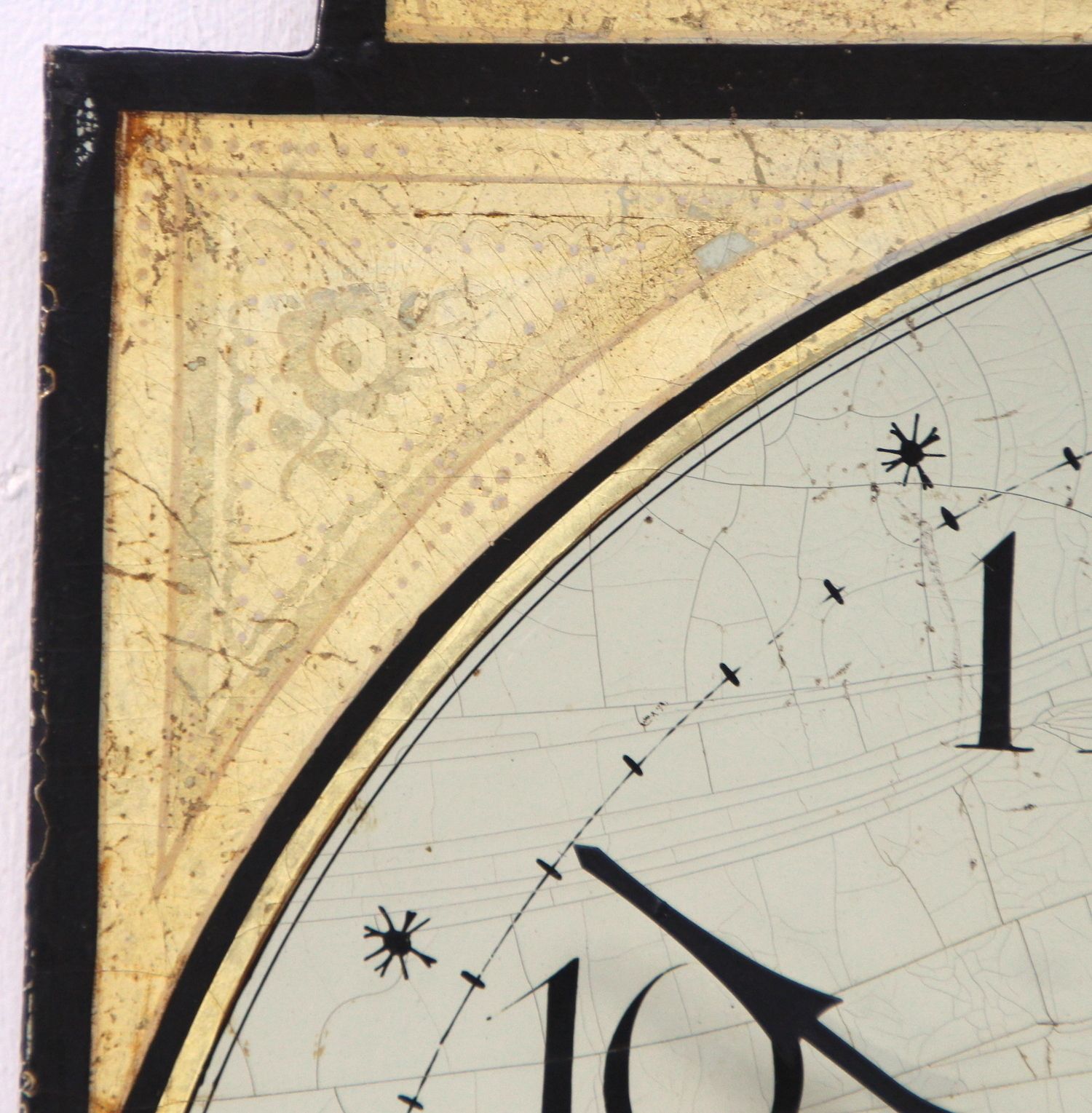Home Decor Original 18th Century Iron Grandfather/Longcase Clock Dial. Fully Guaranteed. London Timepiece photo