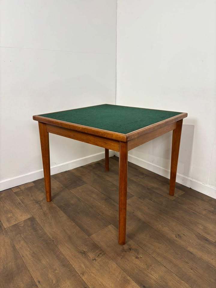 Brdr Furbo Danish Mid Century Teak Games Table – Reversible Top photo furniture
