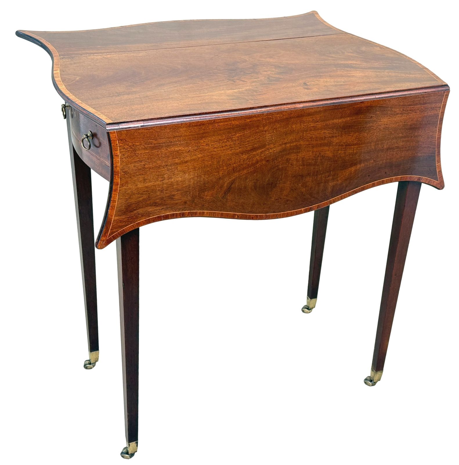 Georgian 18th Century Hepplewhite Baby Pembroke Table (England, Circa 1780) photo for sale